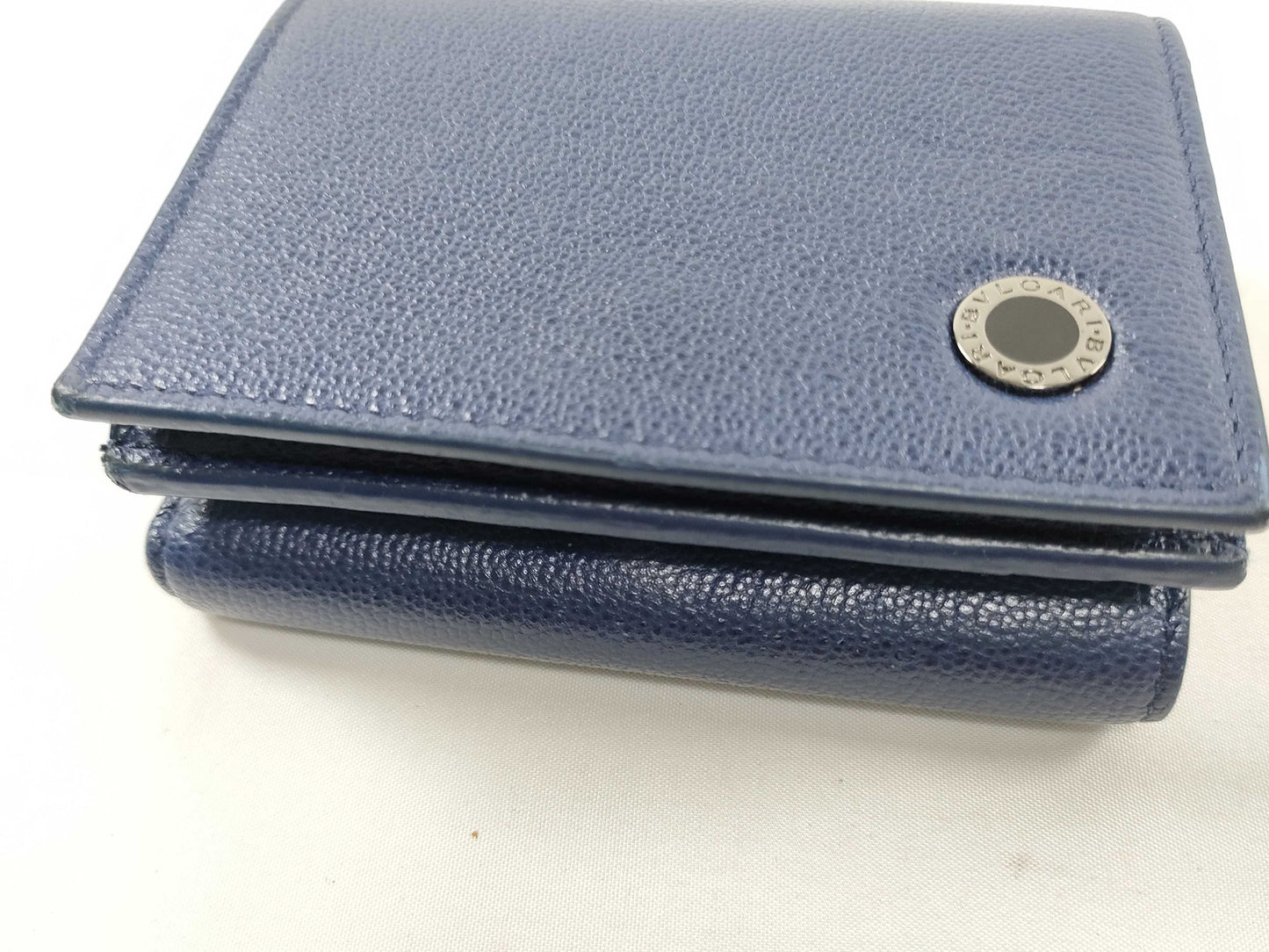 BVLGARI Bulgari Compact Wallet Tri-fold Wallet