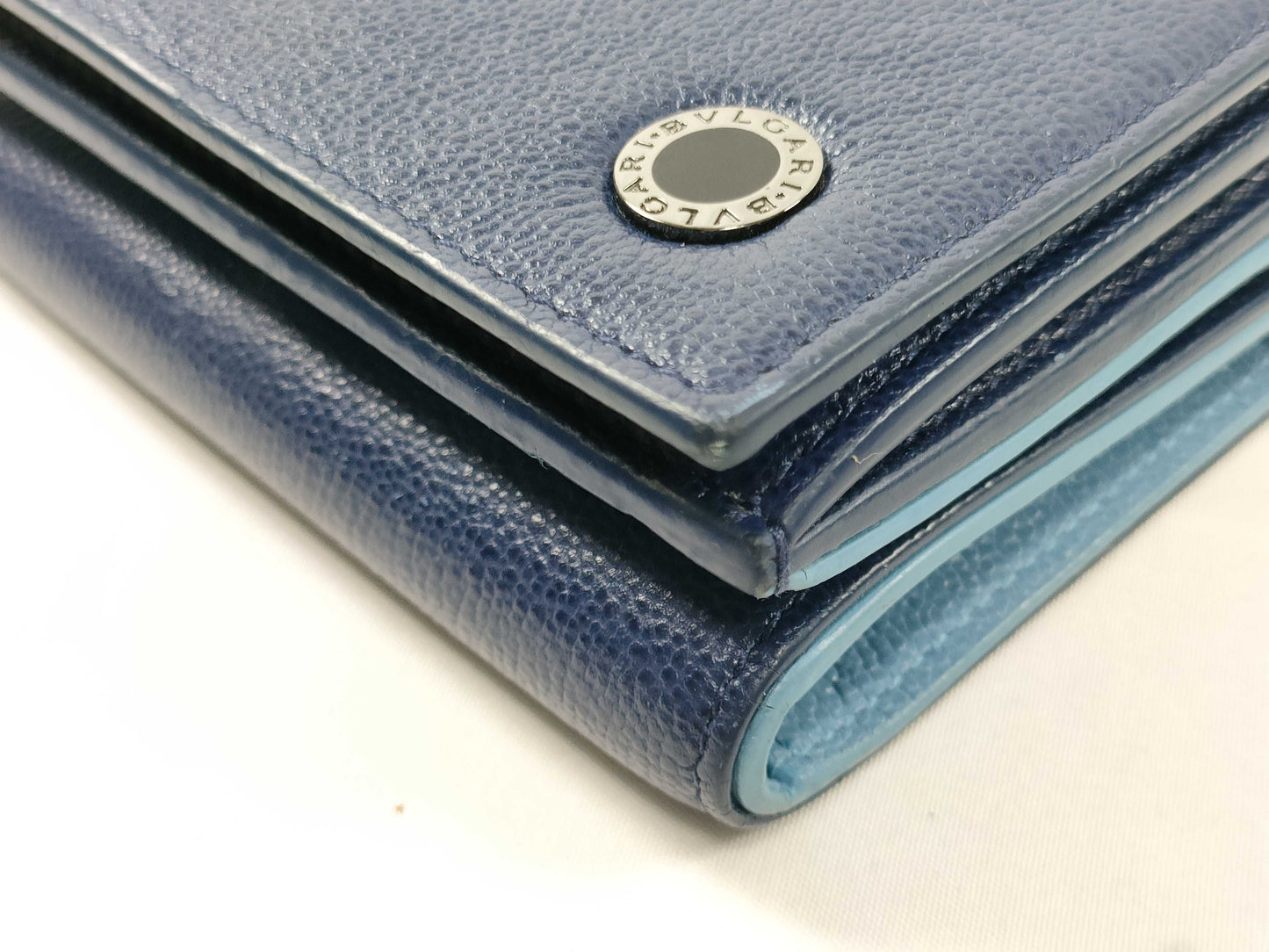 BVLGARI Bulgari Compact Wallet Tri-fold Wallet
