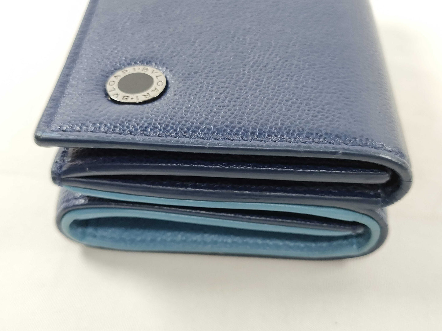 BVLGARI Bulgari Compact Wallet Tri-fold Wallet