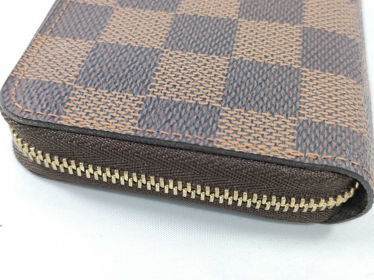 LOUIS VUITTON SR 0183 RFID Unverified Damier Louis Vuitton Zippy Coin Purse Damier Coin Case