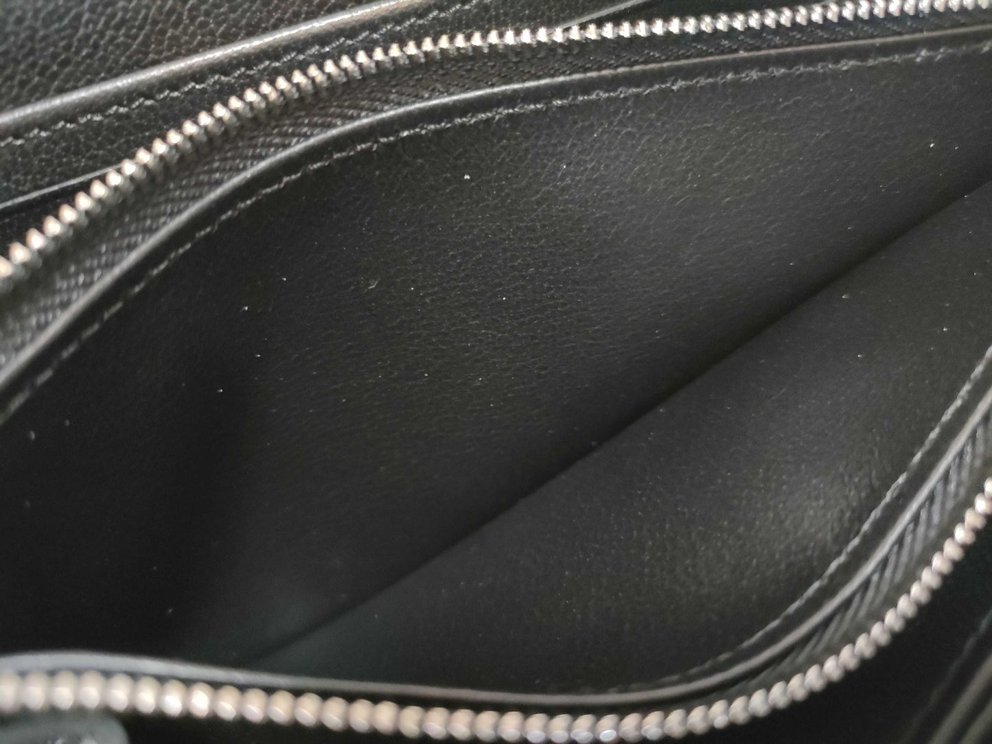 LOUIS VUITTON RFID Verified, Serial Unverifiable, Python Snake Leather Long Wallet, Black