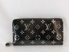 LOUIS VUITTON RFID Verified, Serial Unverifiable, Python Snake Leather Long Wallet, Black