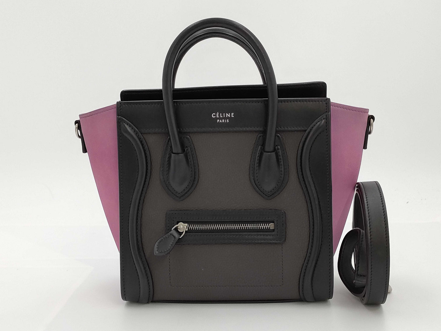 CELINE Luggage Micro Handbag Bag