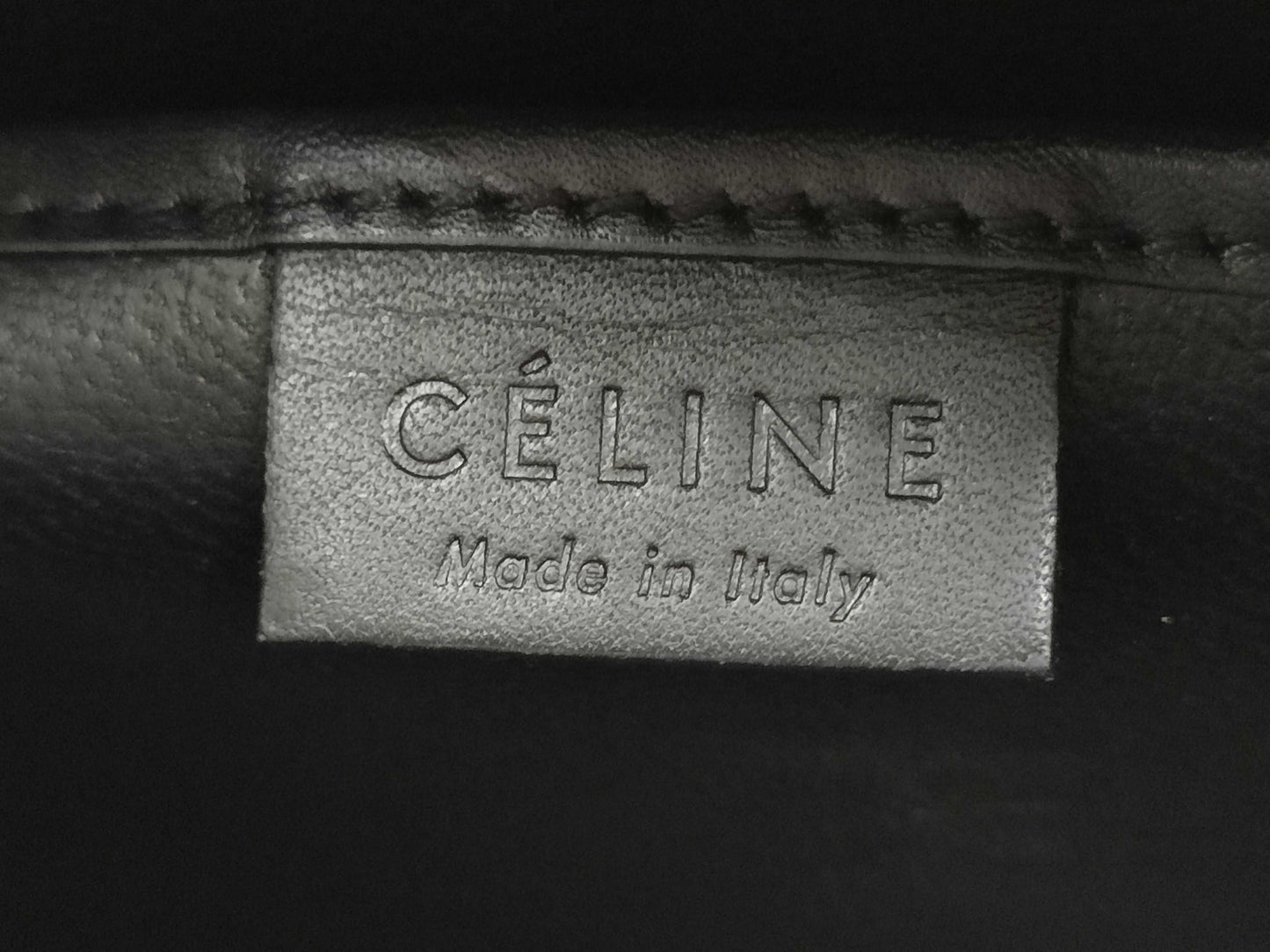 CELINE Luggage Micro Handbag Bag