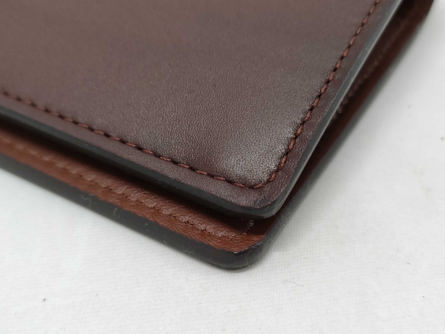 LOUIS VUITTON M61195 Portefeuille Brazza Cuir Ombre Wallet, Brown