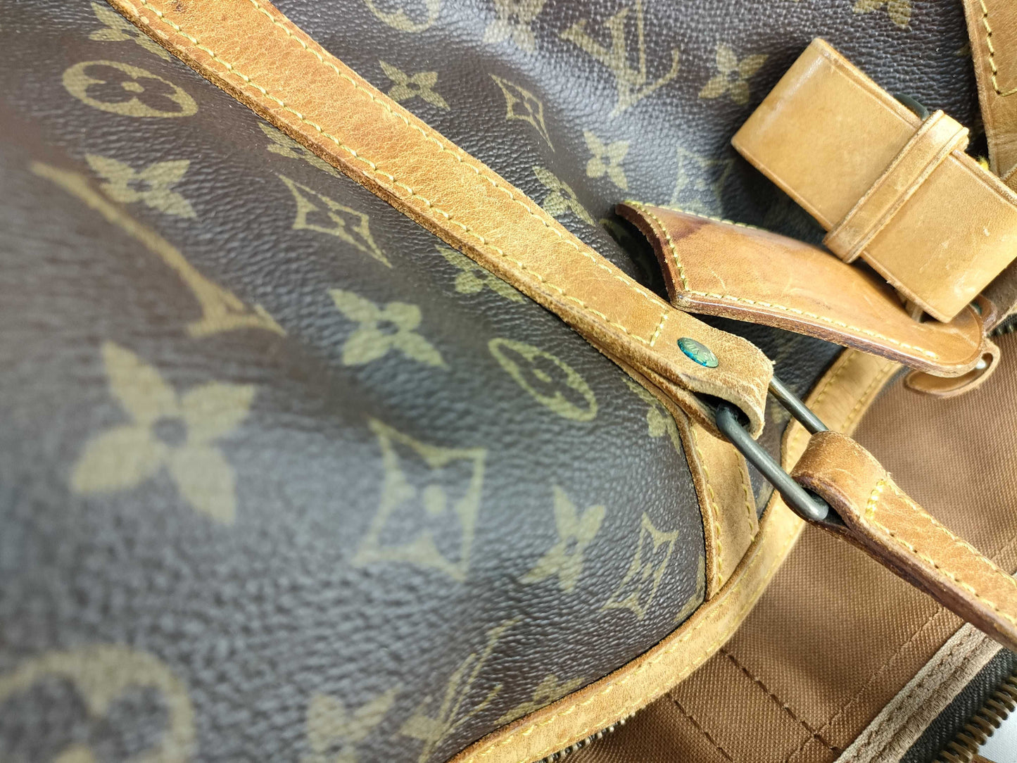 LOUIS VUITTON Monogram LV Bag Boston Bag
