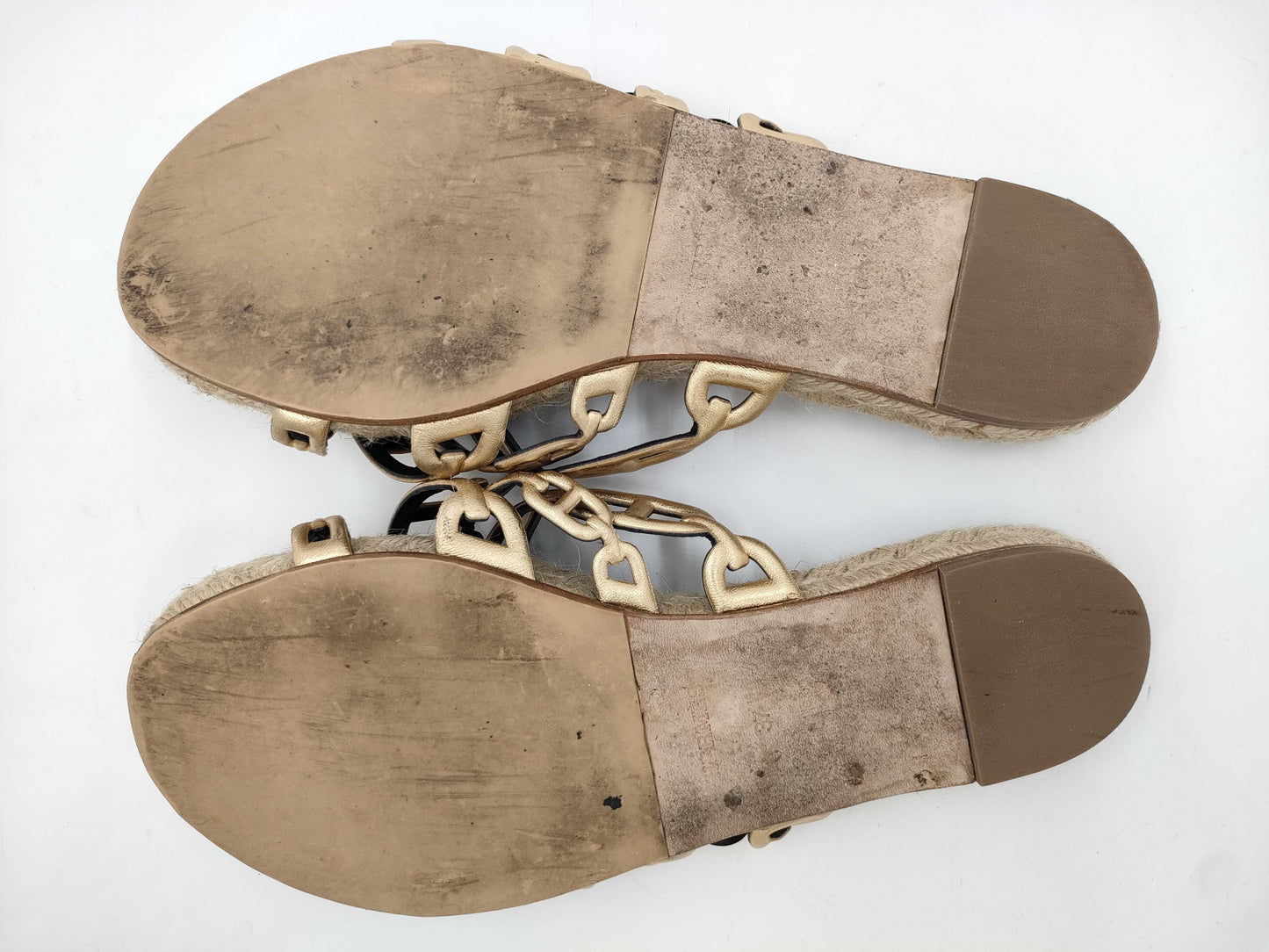 HERMES Chaine Sandals Size 37 Sandals