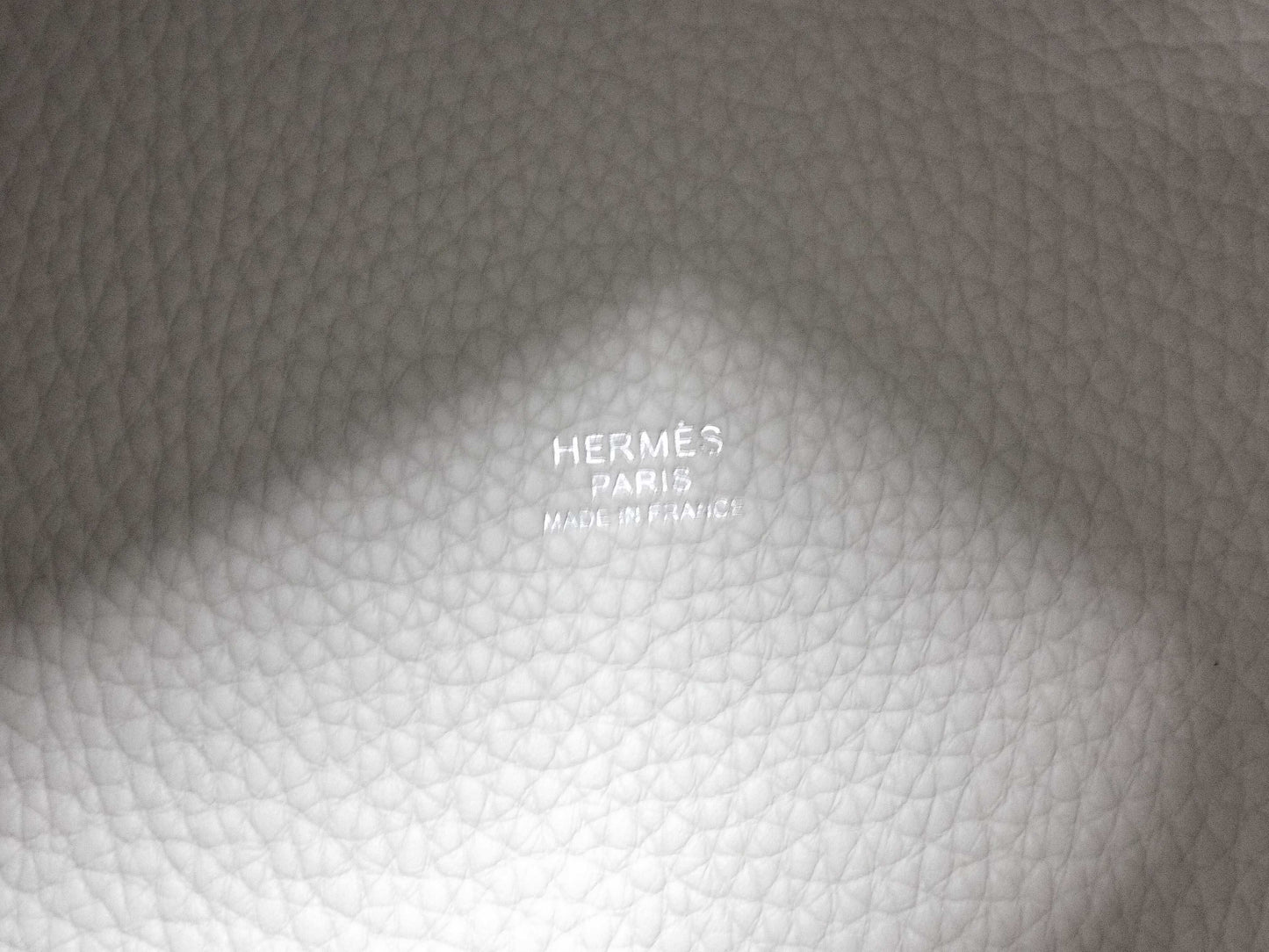 HERMES Picotin Lock 18 Shoulder Bag in Taurillon Clemence Leather with Silver Hardware and K Stamp