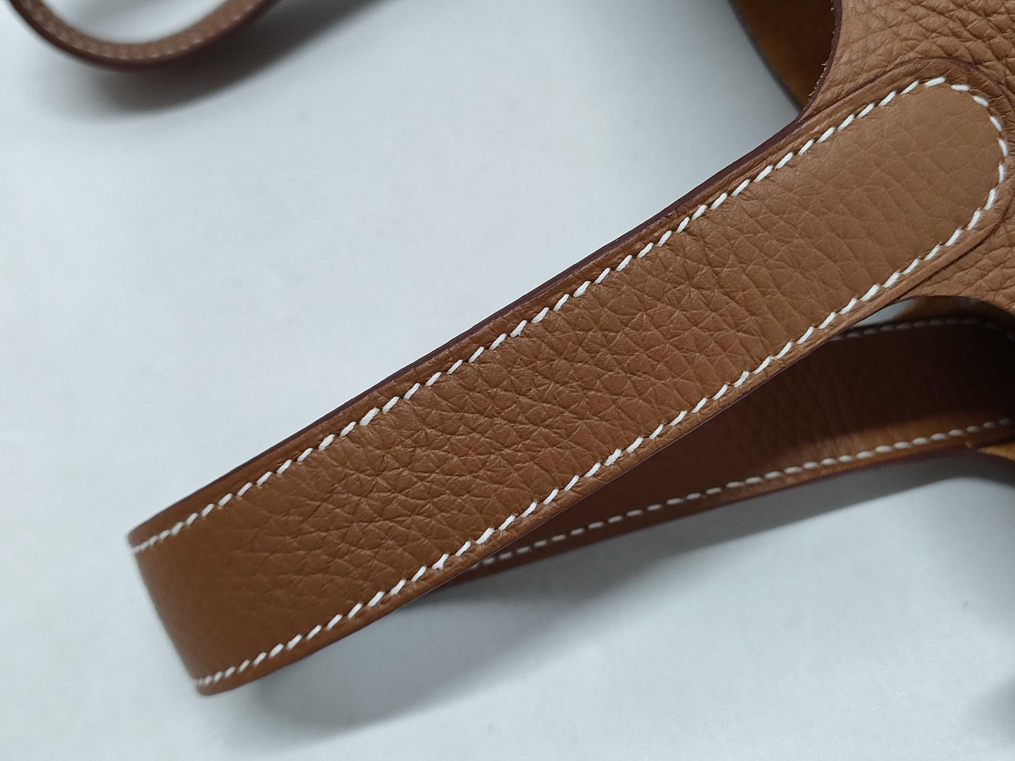 HERMES Picotin Picotin Lock 18 Shoulder Bag in Gold, Taurillon Clemence Leather, Silver Hardware, Double Stamp