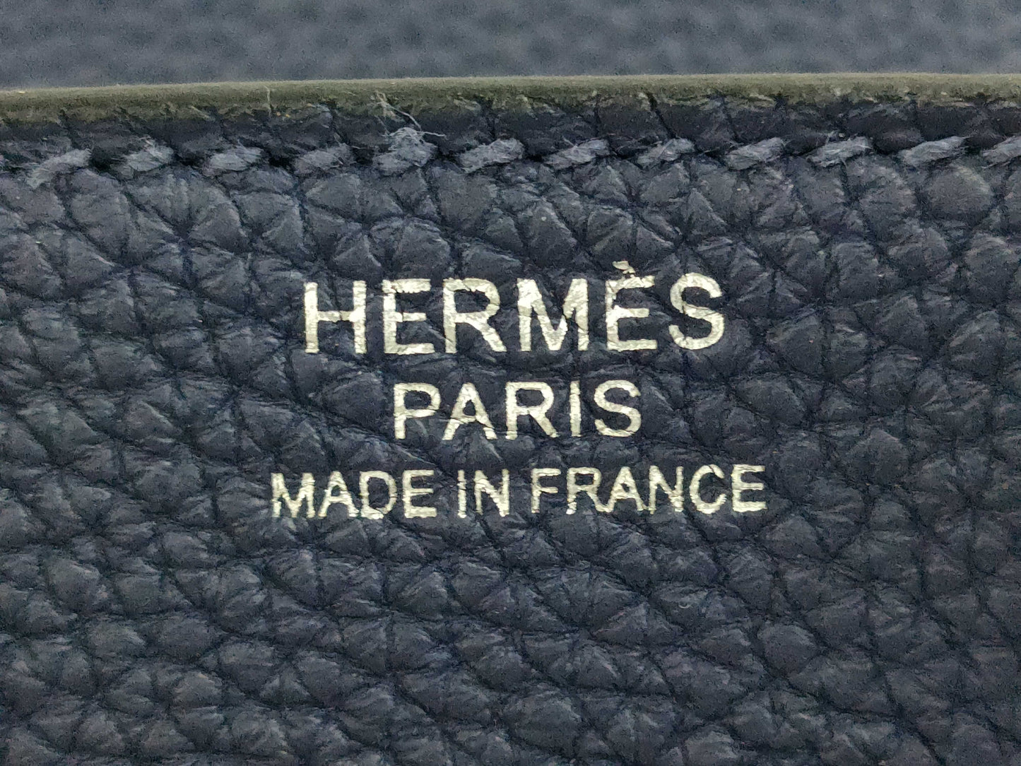 HERMES Birkin 30 Blue Sapphire Togo Shoulder Bag with Silver Hardware and Z Stamp