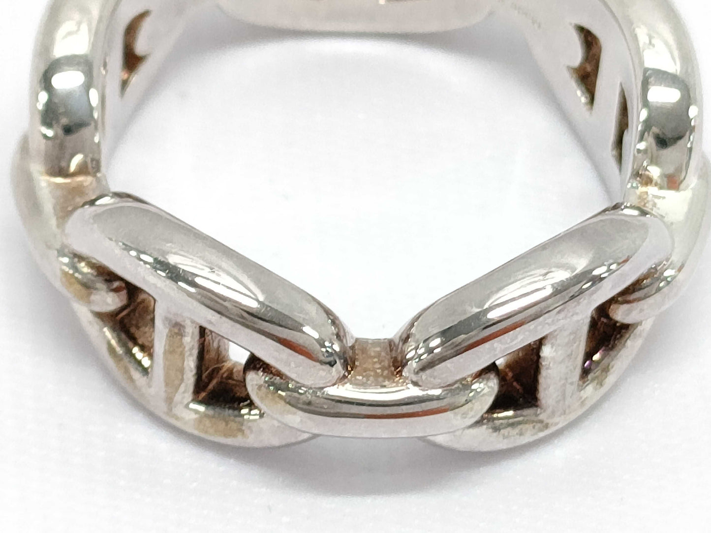 HERMES Ring "Chaine d'Ancre Enchainé" PM 51 Ring