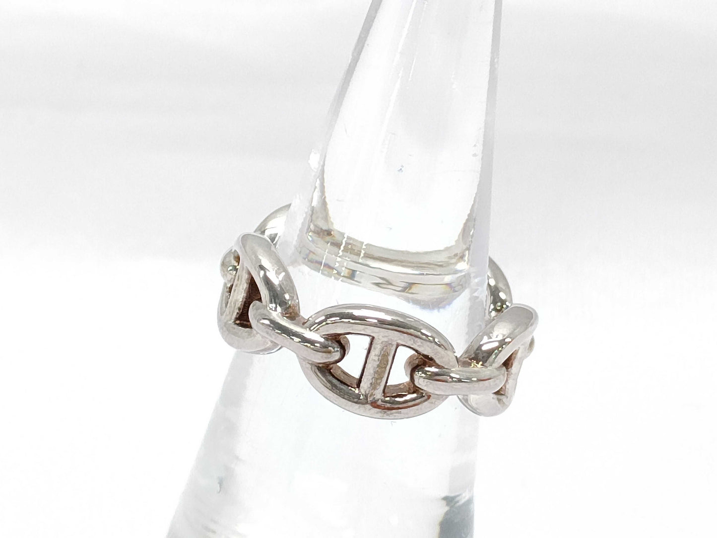 HERMES Ring "Chaine d'Ancre Enchainé" PM 51 Ring