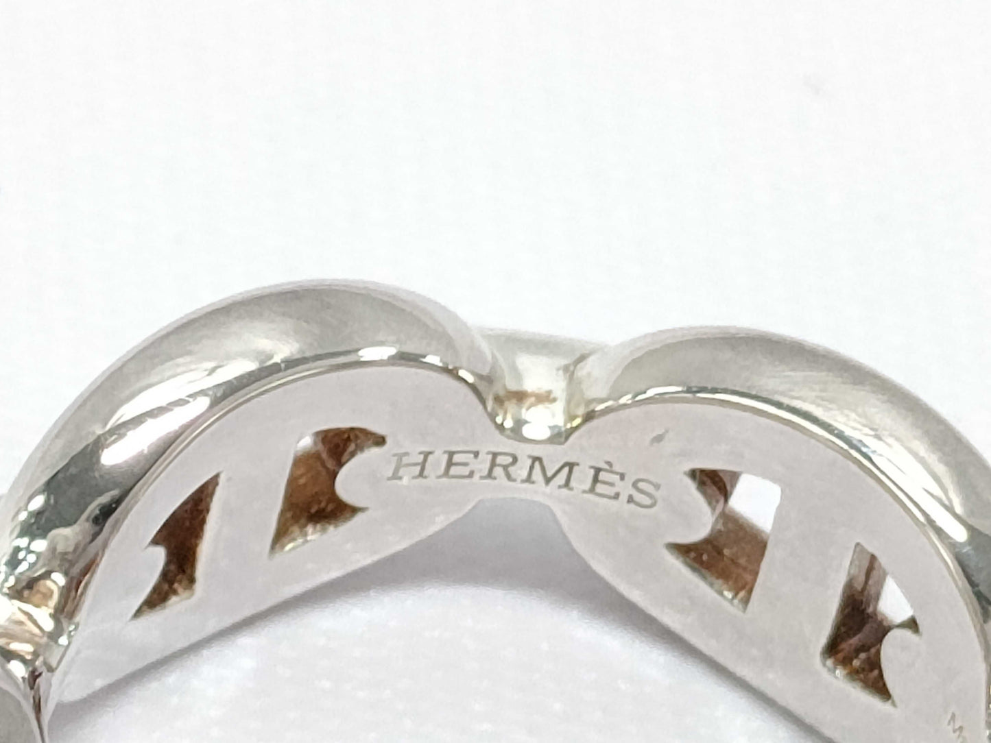 HERMES Ring "Chaine d'Ancre Enchainé" PM 51 Ring