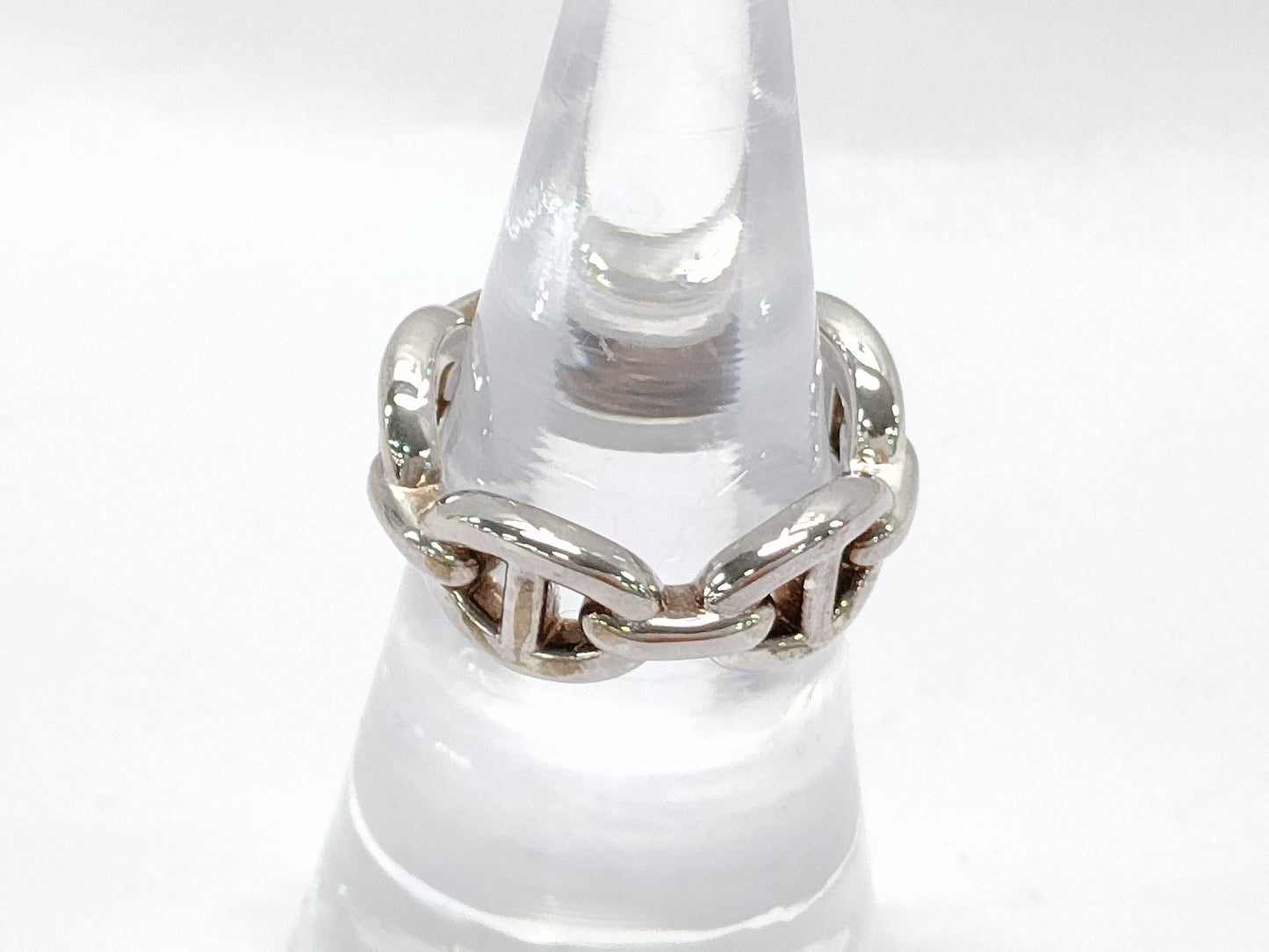 HERMES Ring "Chaine d'Ancre Enchainé" PM 51 Ring