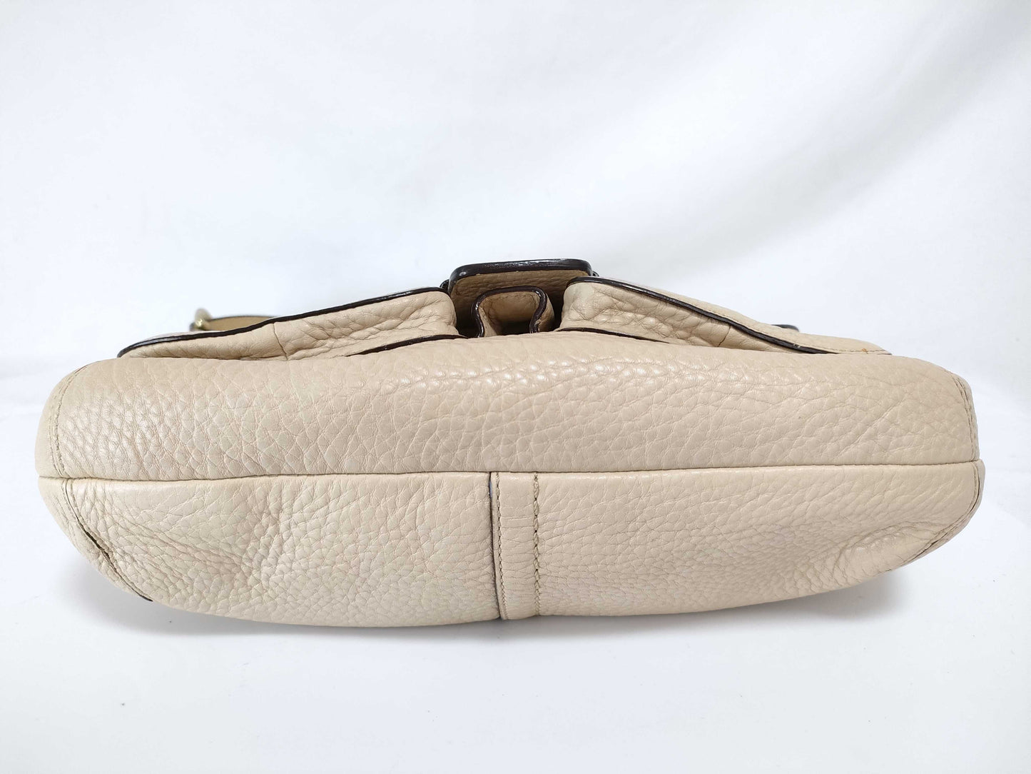 COACH Leather Beige Soho One-Shoulder Shoulder Bag