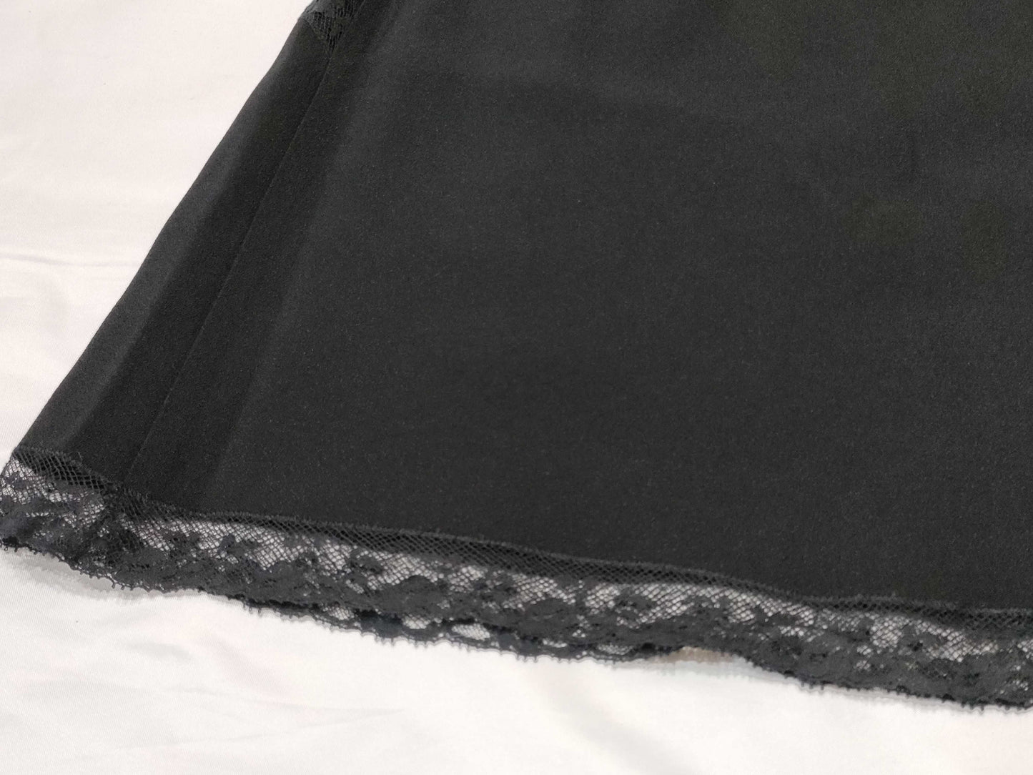 PRADA Floral Lace Embroidered Skirt, Black