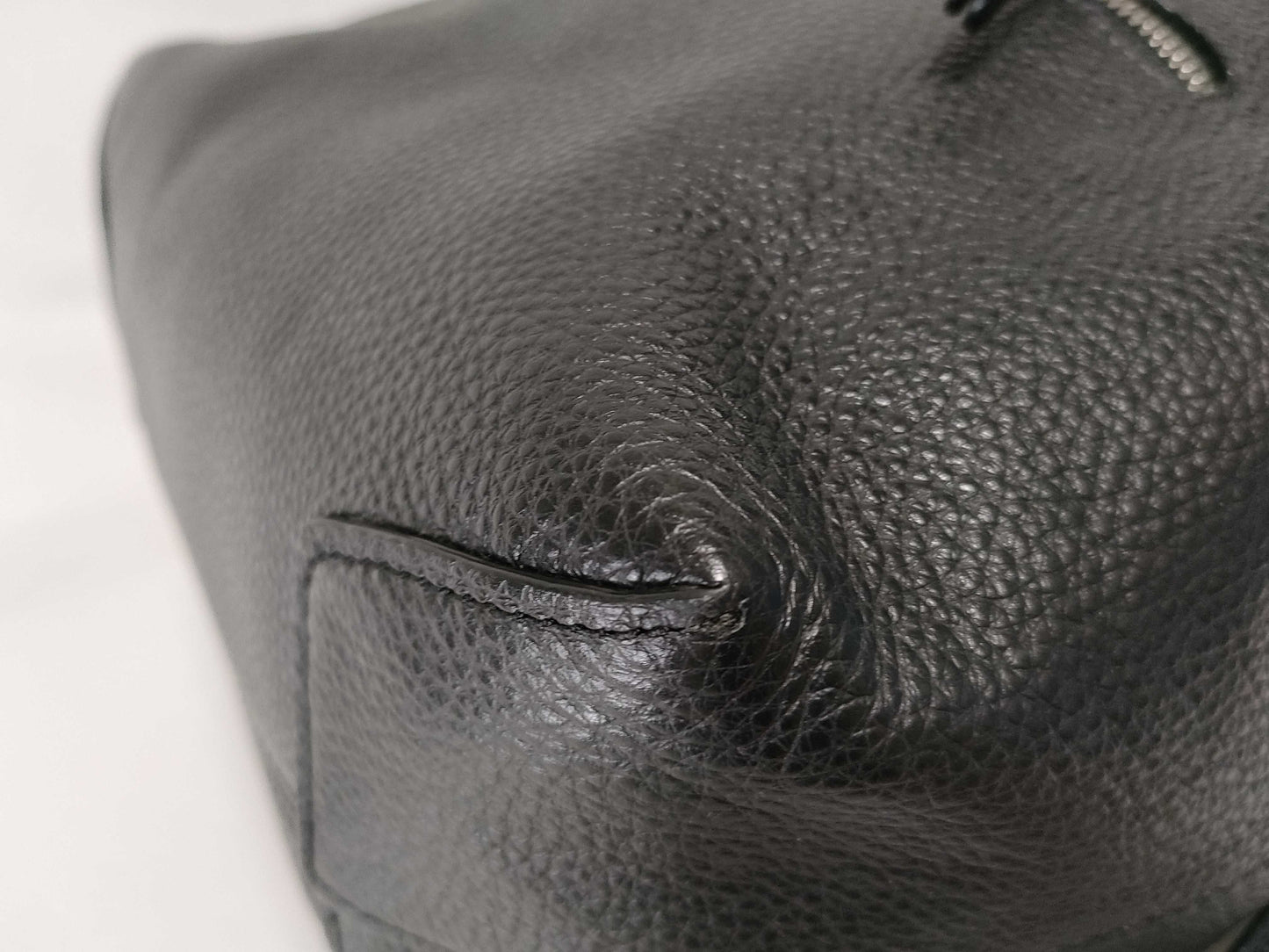 COACH CLIO Leather Backpack in Black