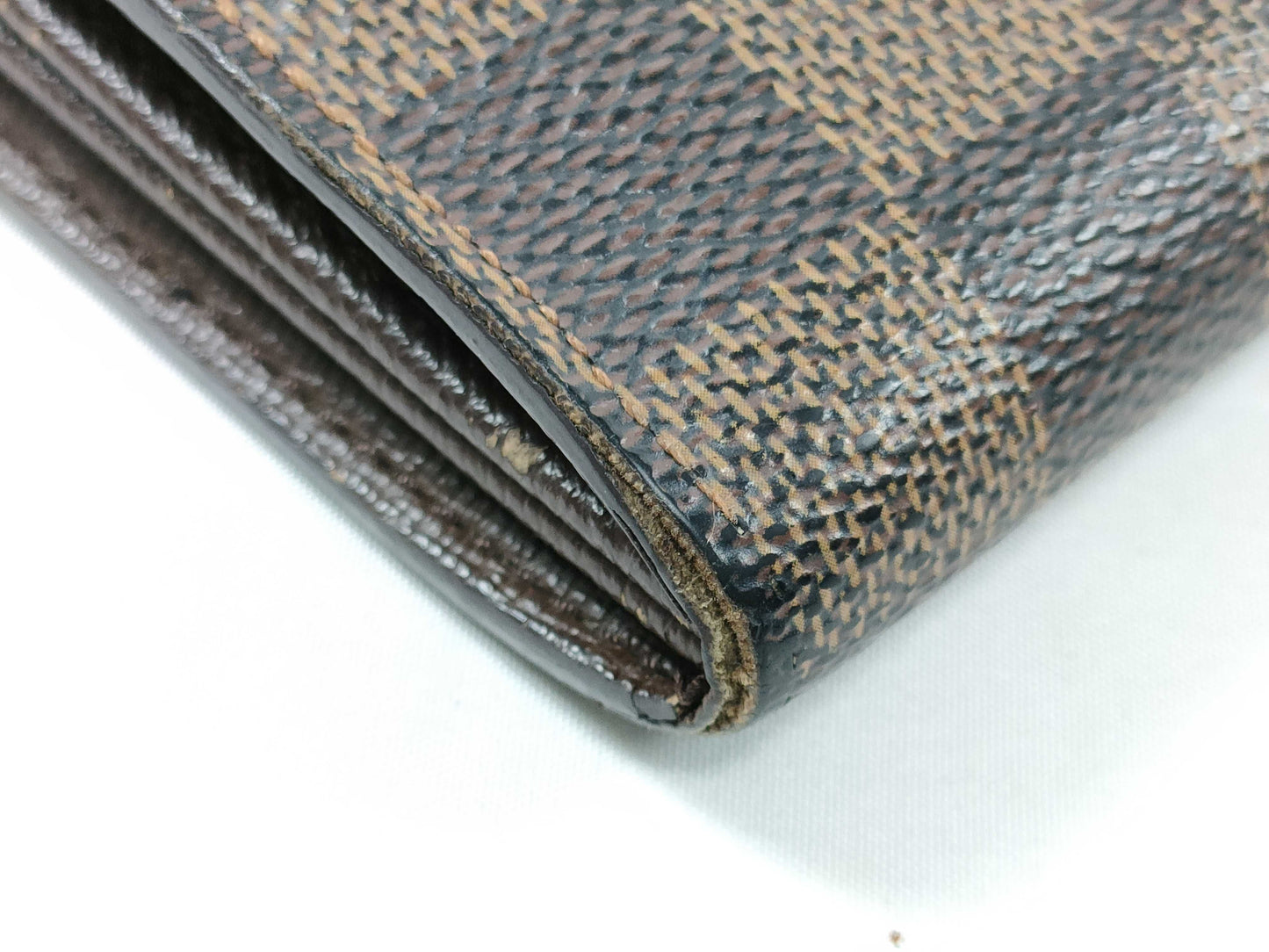 LOUIS VUITTON CA 0035 RFID Unverified Monogram LV Damae Sara N61734/CA0035 Wallet