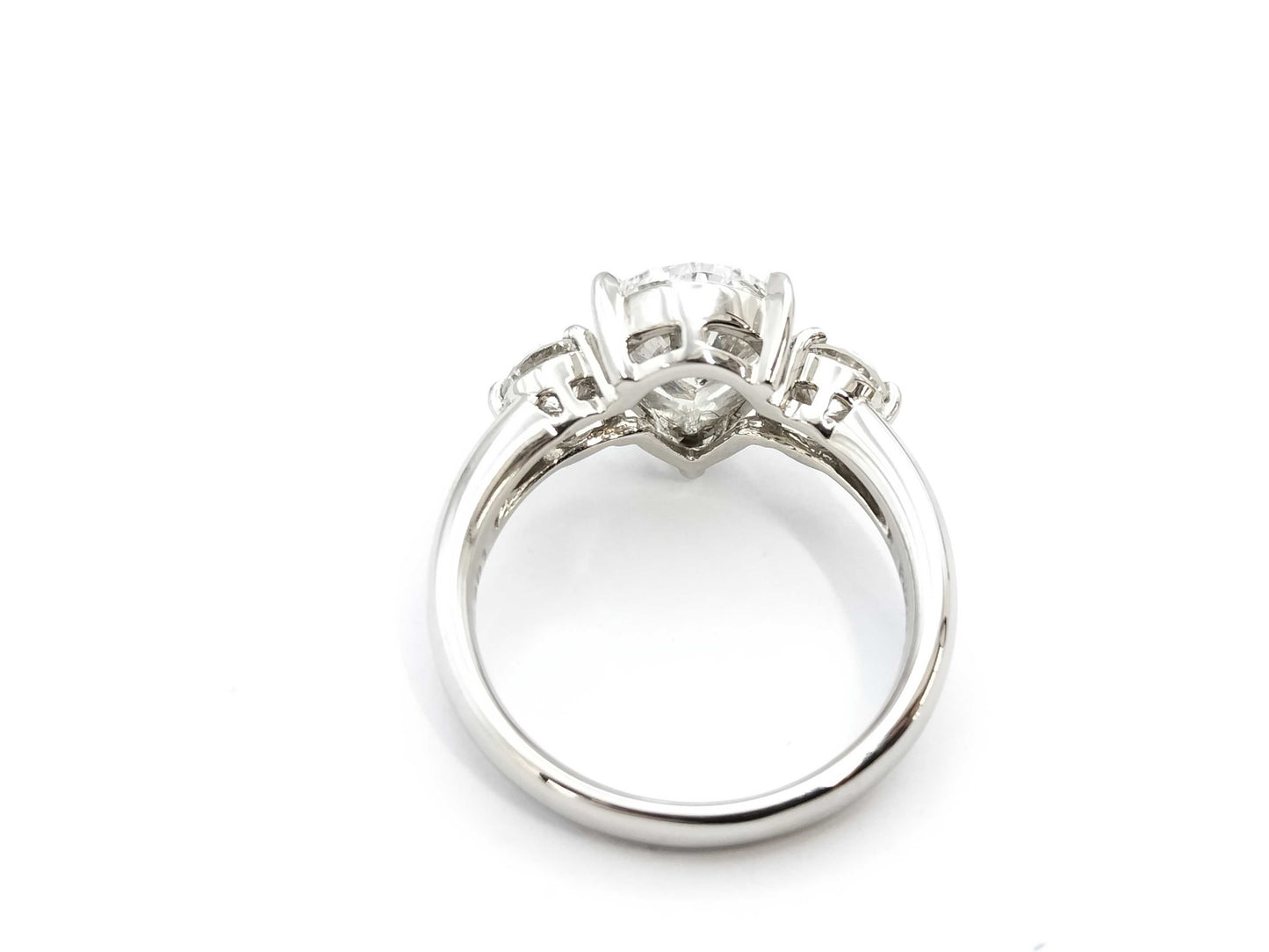 LDH D2.003ct FD0.304/0.301ct PT900 6.8g Ring