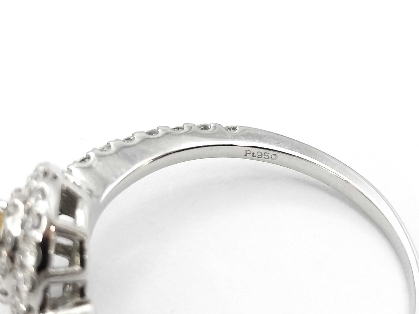 D0.237ct FD0.36ct PT950 3.3g Ring