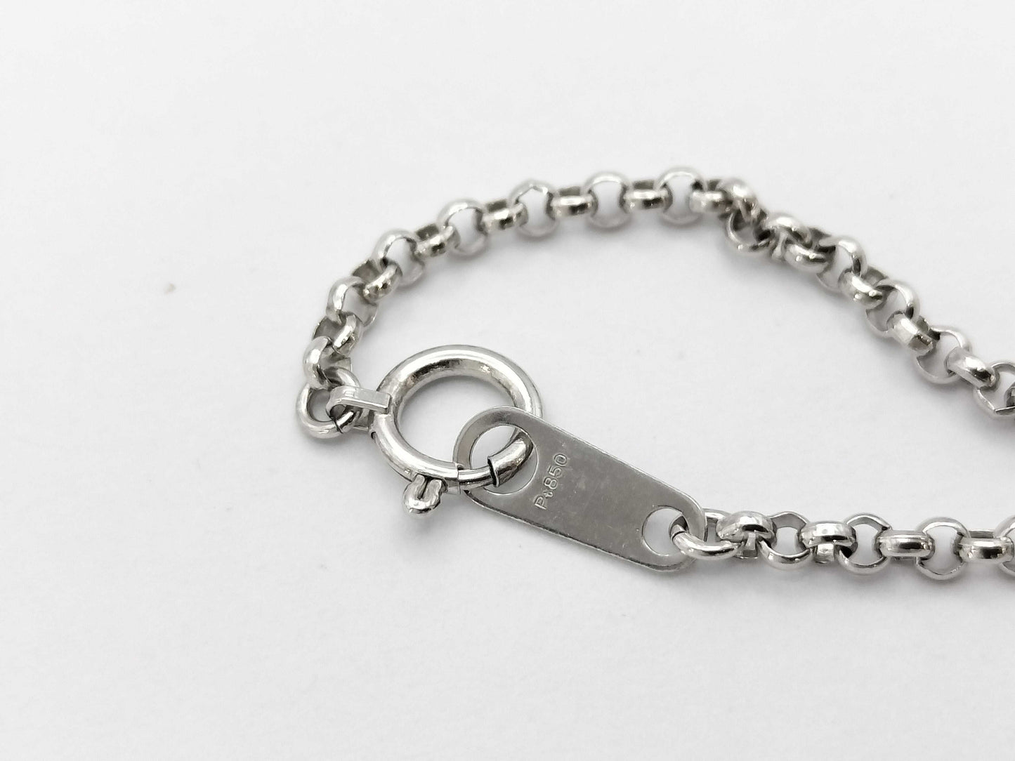 D 0.735ct FDD 0.20ct PT900/850 21.3g Necklace