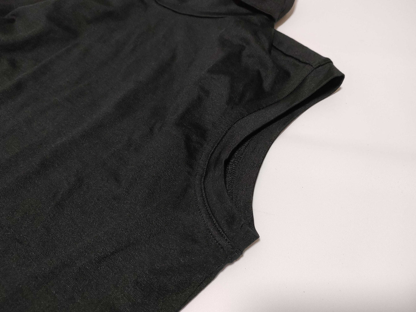 HERMES Sleeveless Turtleneck Top, Silk #36, Black