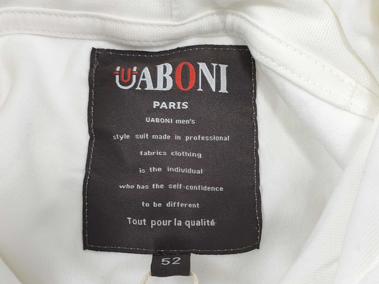 UABONI Monogram Hoodie with Tag Top