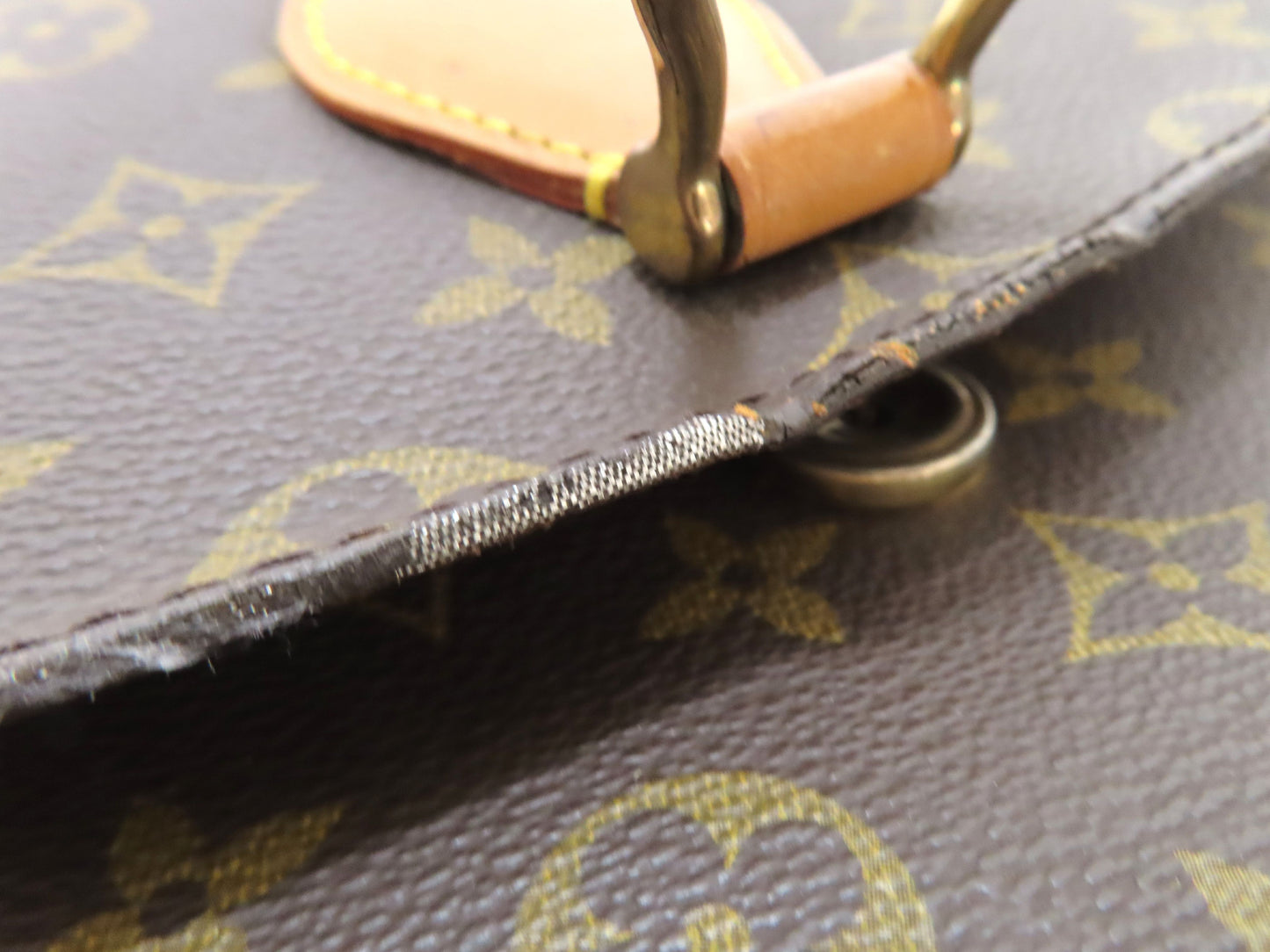 LOUIS VUITTON Monogram Saint-Cloud M51242 TH0953 Shoulder Bag