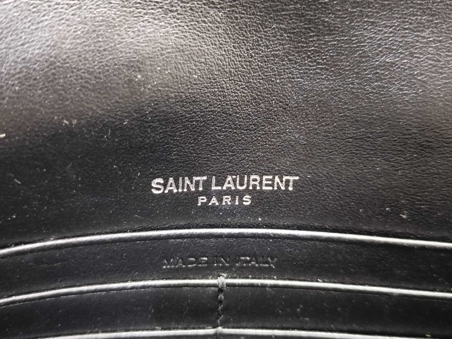 SAINT LAURENT Chain Shoulder Bag Clutch Bag