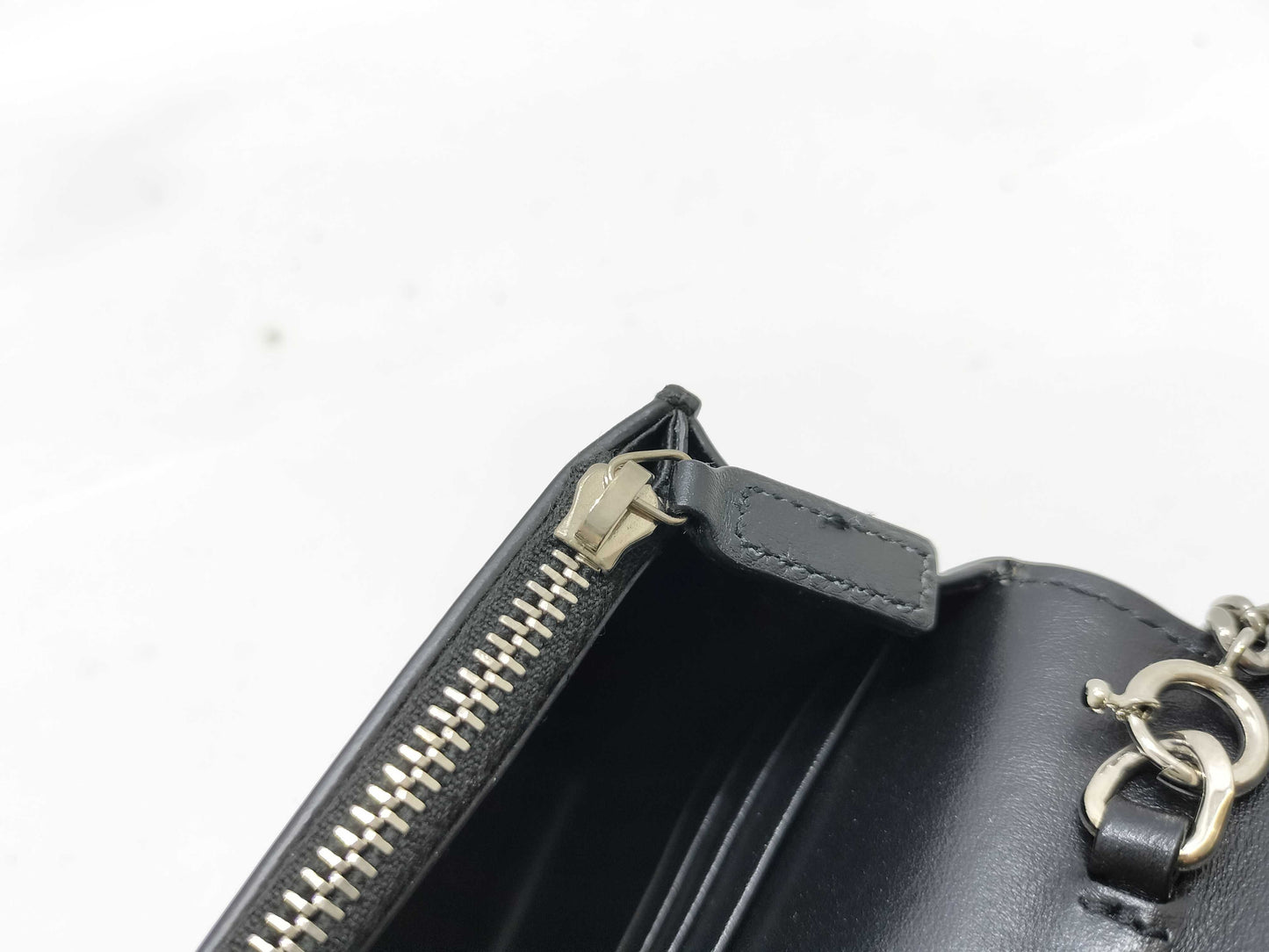 SAINT LAURENT Chain Shoulder Bag Clutch Bag