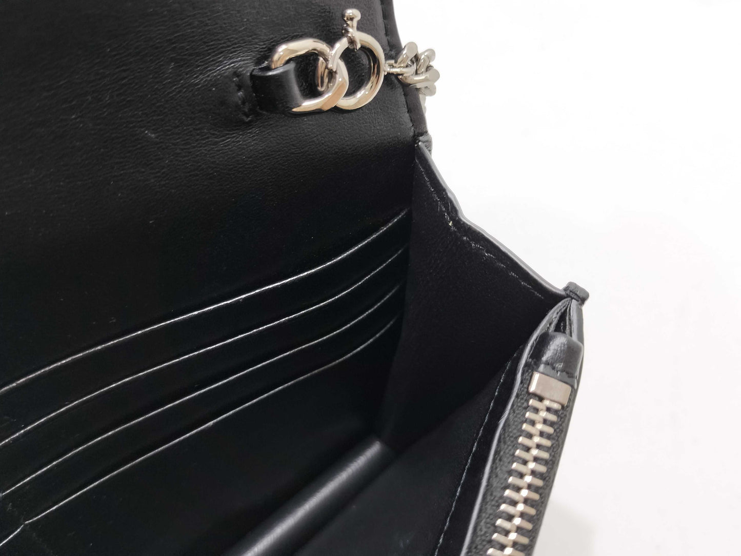 SAINT LAURENT Chain Shoulder Bag Clutch Bag