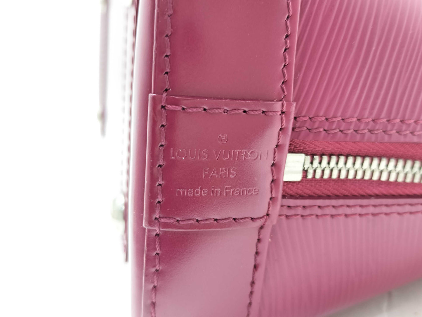 LOUIS VUITTON BA 4133 Epi Louis Vuitton Alma BB Handbag