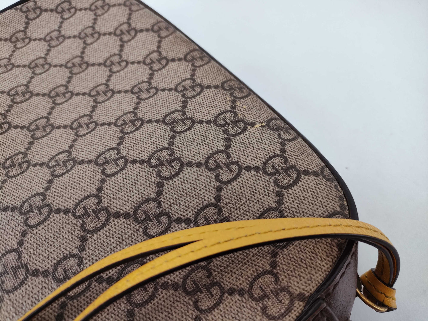 GUCCI GG Canvas Gucci Camera Bag Shoulder Bag