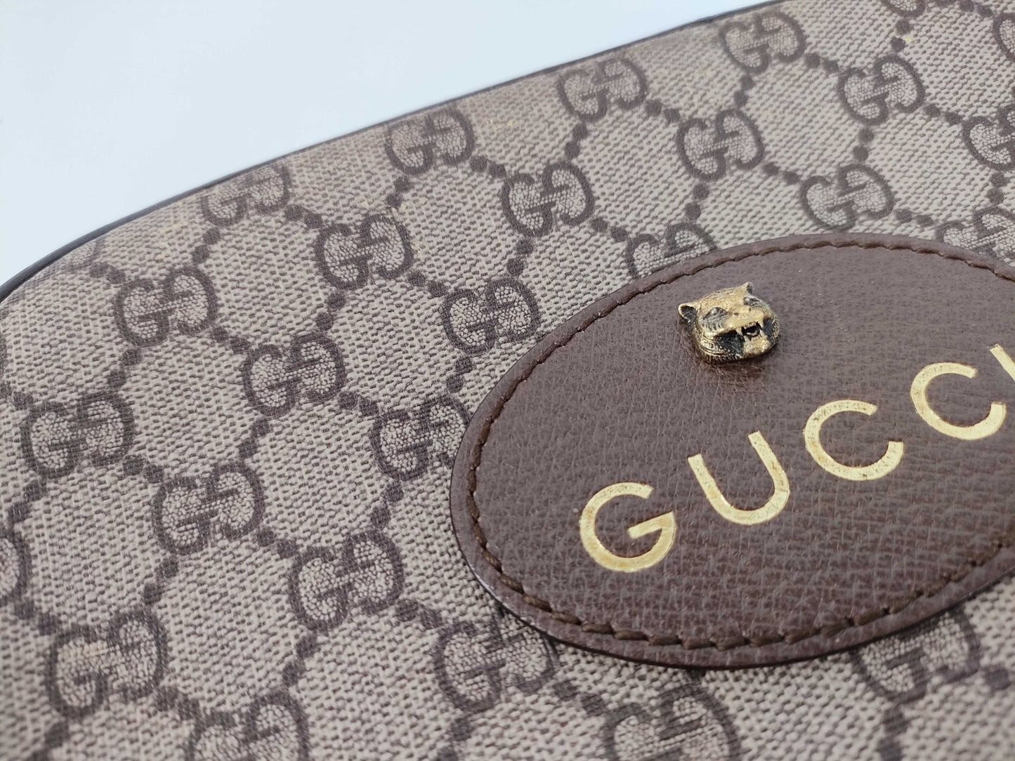 GUCCI GG Canvas Gucci Camera Bag Shoulder Bag