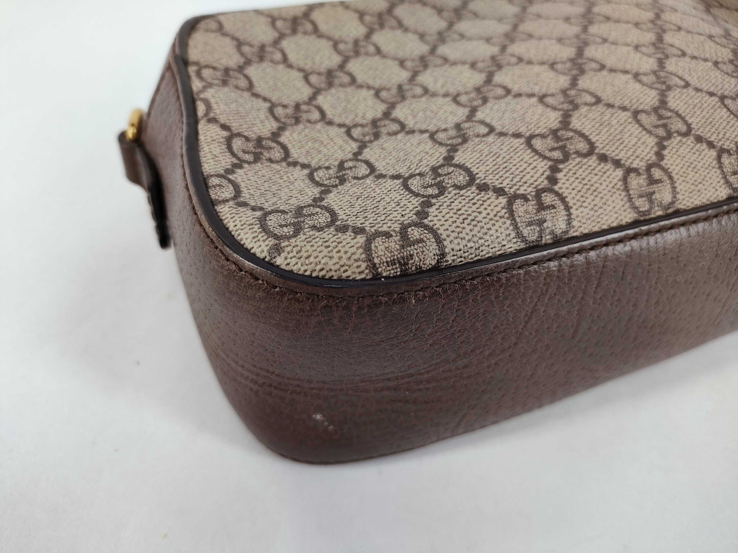 GUCCI GG Canvas Gucci Camera Bag Shoulder Bag