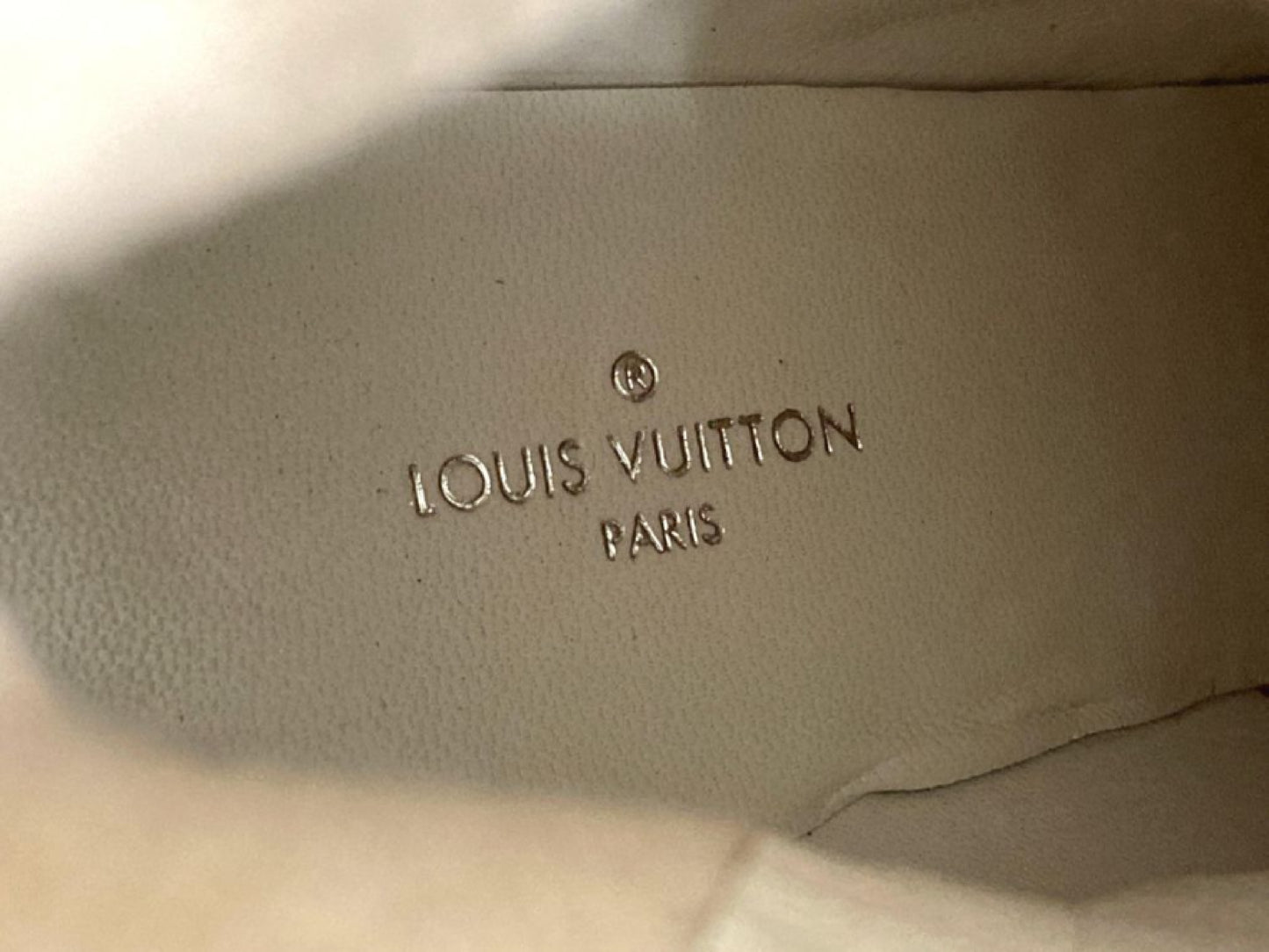 LOUIS VUITTON LV Logo Boots #6.5 MA0159 Other Shoes