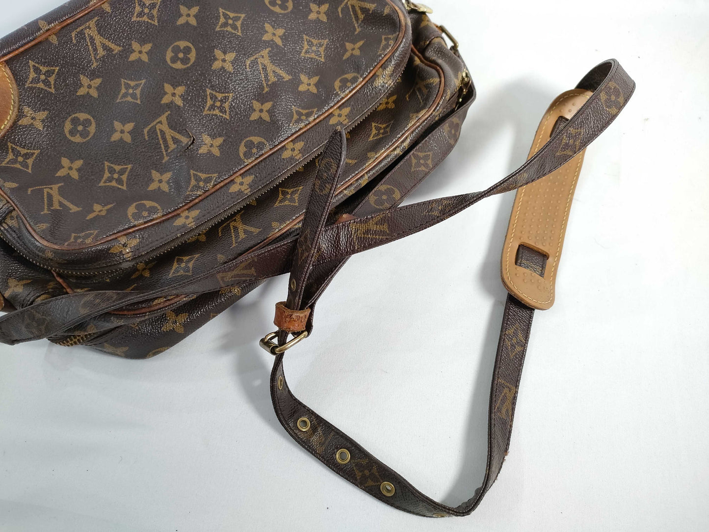 LOUIS VUITTON RFID verification failed No. 0915 Monogram LV Monogram Nile Shoulder Bag Shoulder Bag