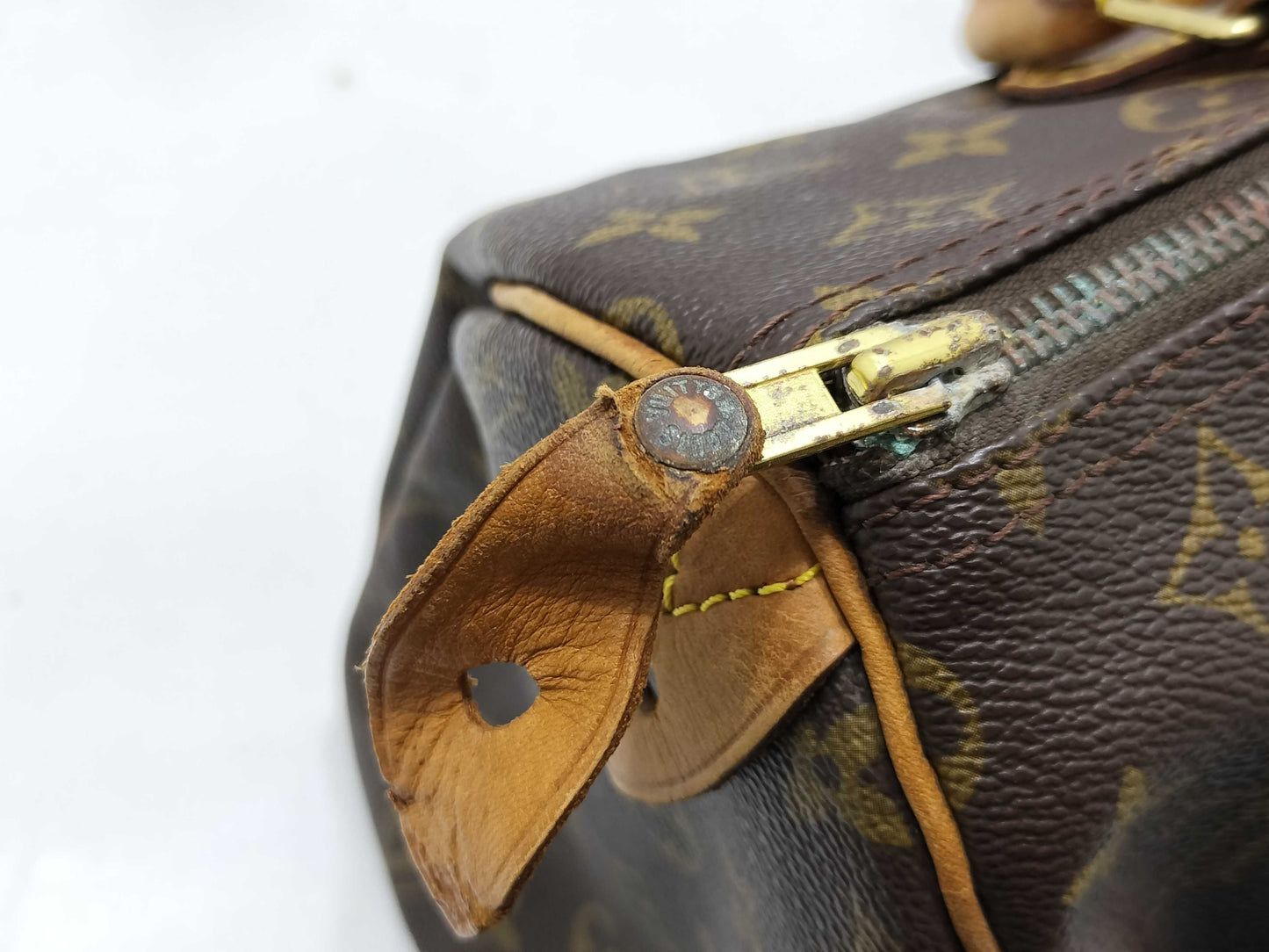 LOUIS VUITTON Monogram LV Monogram Speedy Handbag Handbag