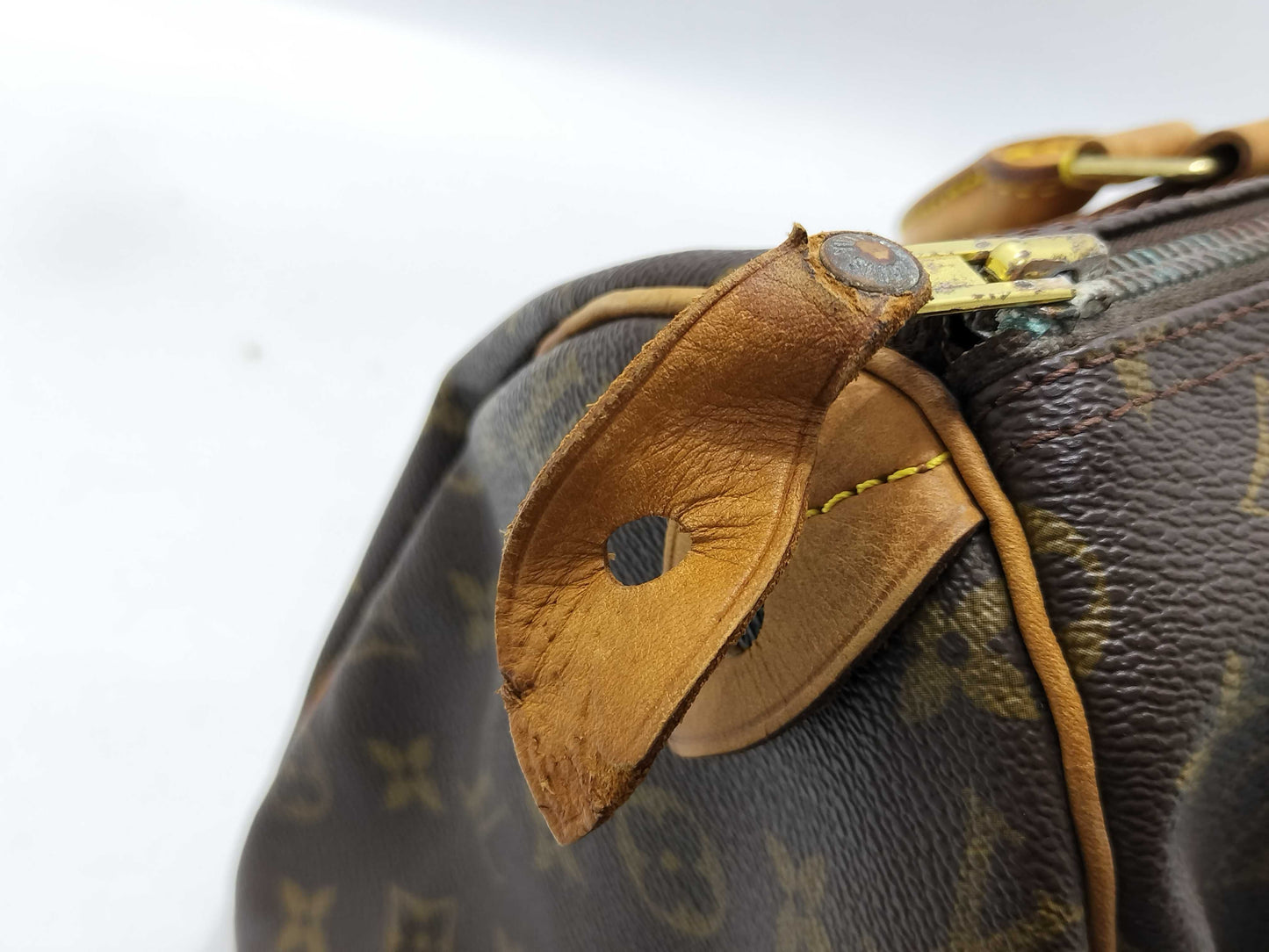 LOUIS VUITTON Monogram LV Monogram Speedy Handbag Handbag