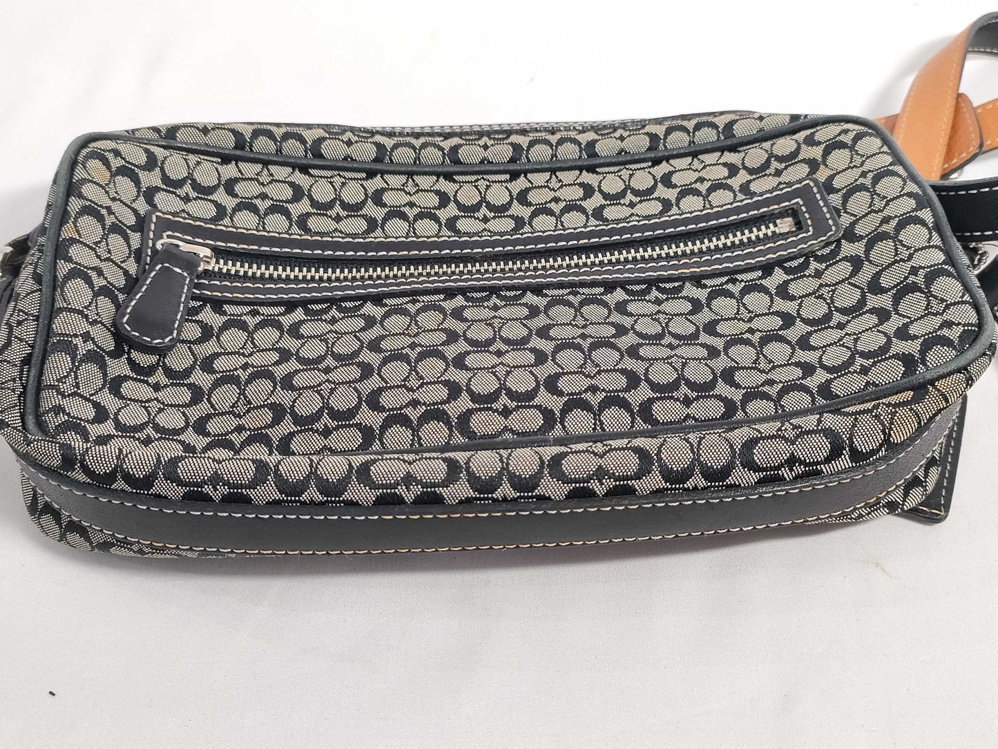 COACH Micro Signature Shoulder Bag