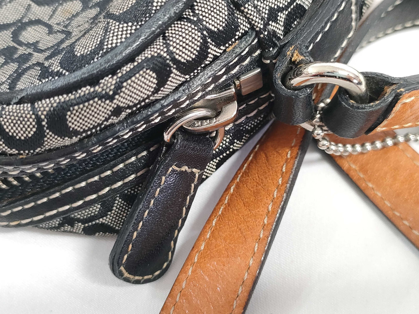 COACH Micro Signature Shoulder Bag