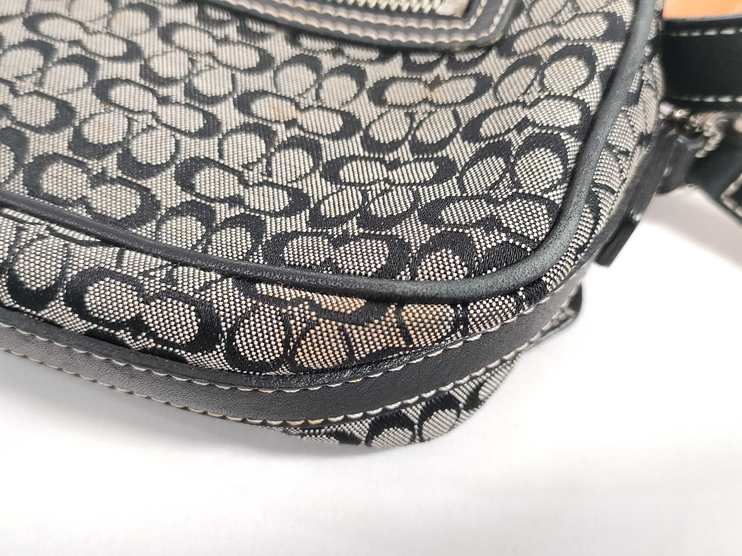 COACH Micro Signature Shoulder Bag