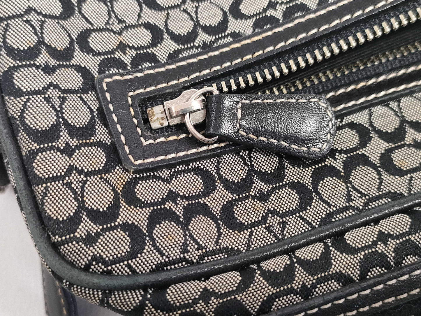 COACH Micro Signature Shoulder Bag