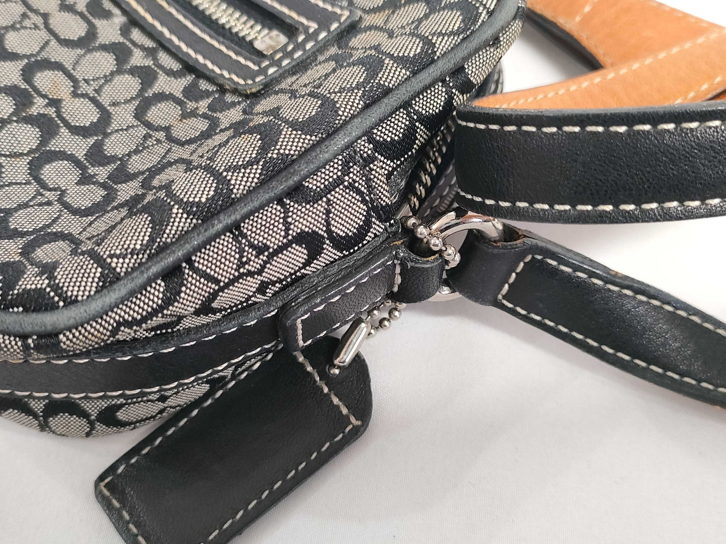 COACH Micro Signature Shoulder Bag