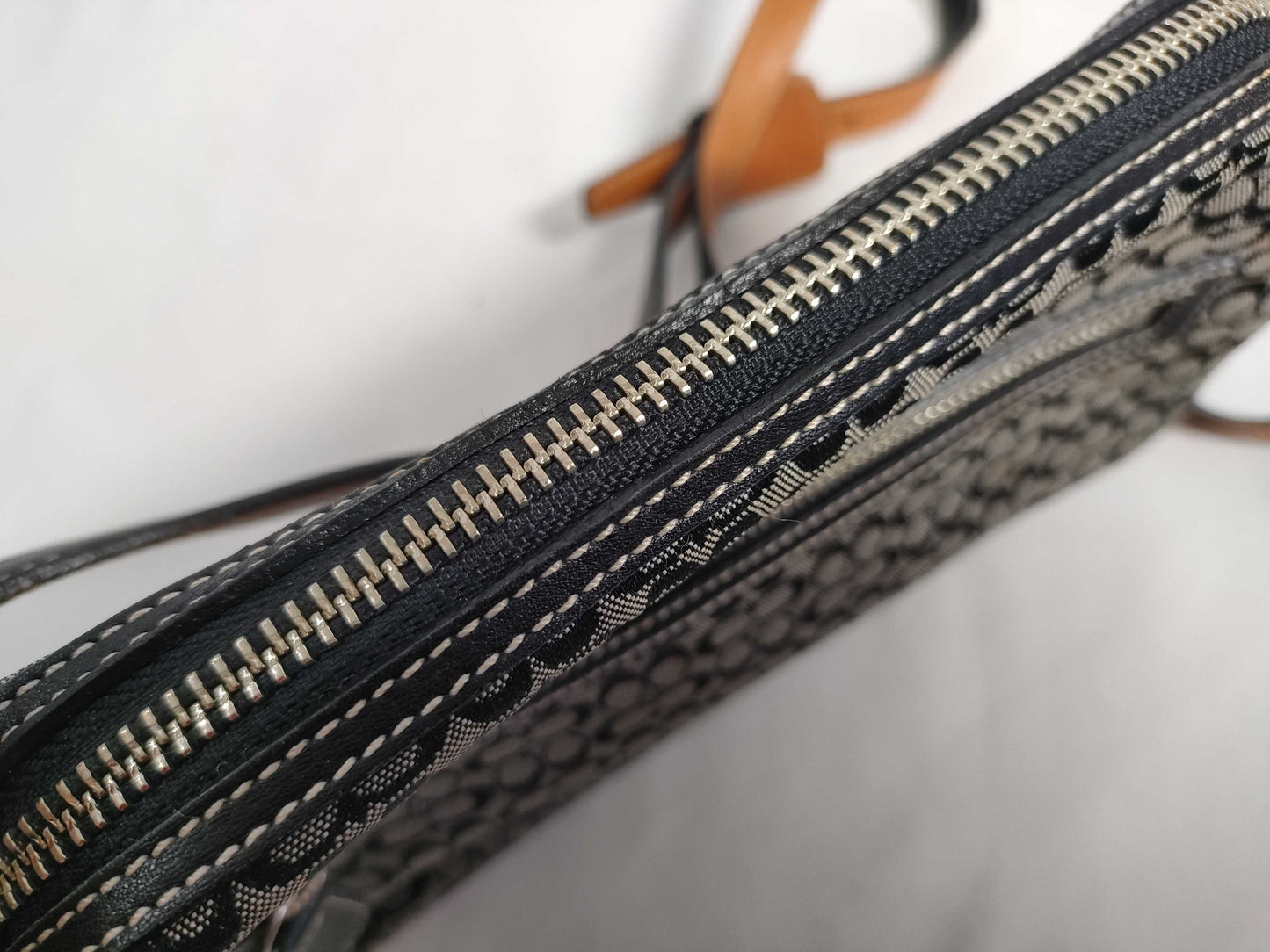COACH Micro Signature Shoulder Bag
