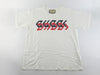 GUCCI GUCCI Short Sleeve T-Shirt Crew Neck G Logo Mirror Print T-Shirt
