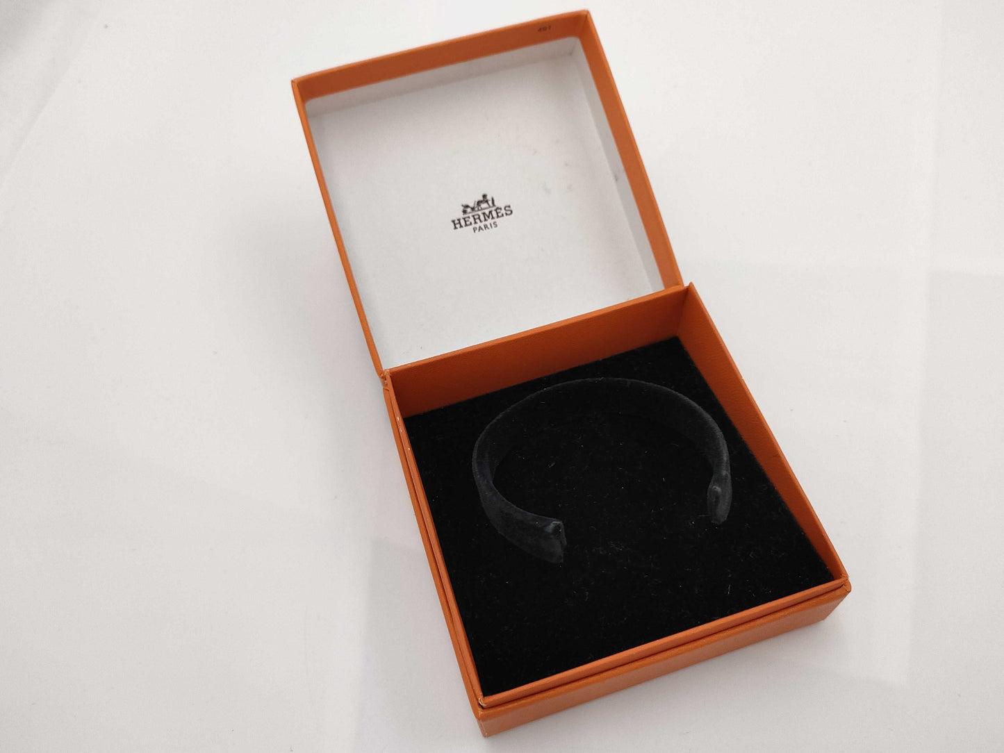 HERMES Kelly ST D0.36ct WG Au750 24.6g Bracelet/Bangle