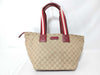 GUCCI GG Canvas Gucci Handbag Sherry Line Handbag