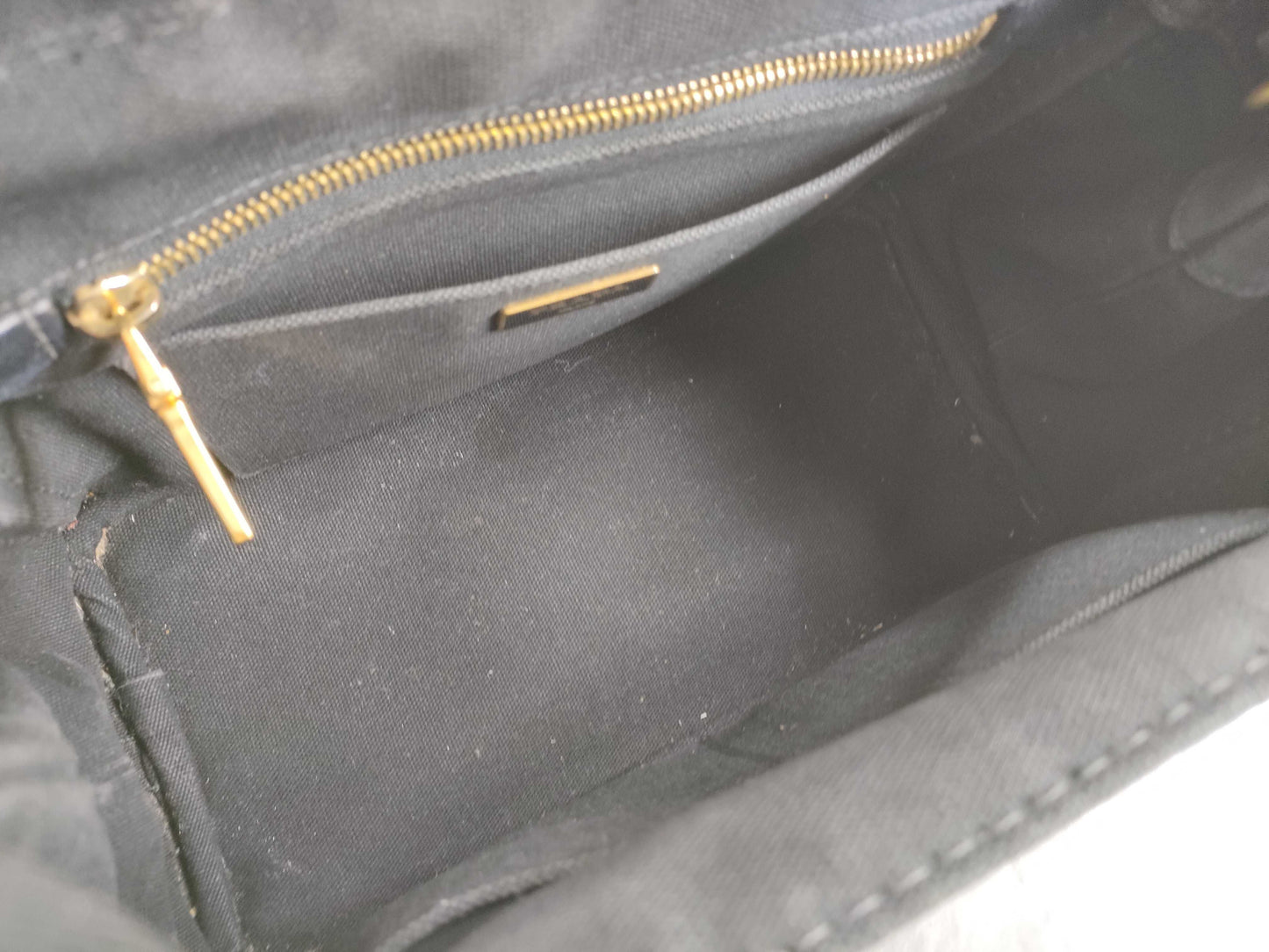 PRADA PRADA Canapa 2-way shoulder bag, black tote bag