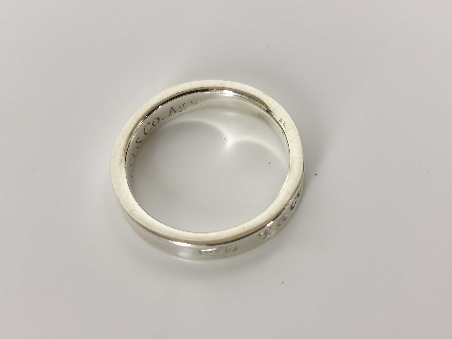 Tiffany & Co. Tiffany Ring Narrow 1837 Silver 925 Ring